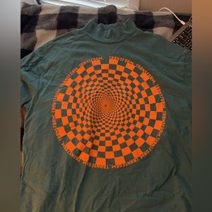 urban outfitters shirt mock neck blank on the back